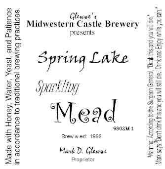 Spring Lake - Sparkling Mead